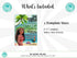 Editable Moana Birthday Invitation, Printable Baby Moana Birthday Invite, Kids Party Template, Invite in Corjl, Instant Download