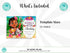 Editable Baby Moana Birthday Invitation, Summer Birthday Invitation, Printable Invitation for Girl Birthday, Corjl Template Birthday Invite