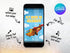 Editable Airplane Birthday Video Animated Invitation, Airplane Party Video Invitation, Pilot Birthday Invitation, Airplane Phone Invite