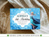 Frozen Birthday Invitation, Editable Frozen Party Invitation, Winter Snow Birthday Printable Editable Instant Download, Corjl Template