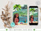 Editable Moana Birthday Invitation, Printable Baby Moana Birthday Invite, Kids Party Template, Invite in Corjl, Instant Download