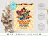 Kids Birthday Invitation, Custom Birthday Invitation, 5th Birthday Invitation, Any Age and Any Gender Birthday Invitation, Kids Birthday