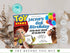 Editable Kids Birthday Invitation, 6th Birthday Invitation, Any Age and Any Gender Birthday Invitation, Custom Birthday Invitation
