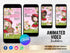 Editable Strawberry Berry 3rd Birthday Party Invitation Card Template, Digital Strawberry 3rd Birthday Invite, Electronic Party Mobile