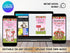 Strawberry Phone 3rd Birthday Invitation, Strawberry 3rd Birthday Electronic Evite, Strawberry 3rd Birthday Invite, Digital Berry Birthday