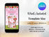 Strawberry Phone 3rd Birthday Invitation, Strawberry 3rd Birthday Electronic Evite, Strawberry 3rd Birthday Invite, Digital Berry Birthday