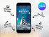 Stormy Sea Birthday Video Invitation, Animated Ocean Theme Party Invitation, Stormy Sea Kids Birthday Party Phone Video Text Evite, Canva