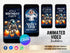 Animated Space Birthday Video Invitation, Space Astronaut Invitation, Birthday Astronaut, Outer Space Birthday Video Invitation, Canva