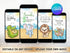 Animated Jungle Birthday Video Invite, Editable Birthday Video Template, Digital Animals Birthday Card, Animals Birthday Video Invitation