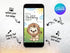 Animals Birthday Video Invitation, Cute Animated Jungle Birthday Video Invite, Birthday Video Template, Digital Animals Birthday Card