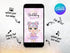 Pink Doll Party Video Invitation, Pink Doll Birthday Video Invitation, Pink Girl Birthday Party Video Invitation, Doll Party Invitation