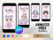 Pink Doll Party Video Invitation, Pink Doll Birthday Video Invitation, Pink Girl Birthday Party Video Invitation, Doll Party Invitation