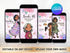 Editable Encanto Birthday Party Invites, Encanto Mobile Birthday Invitation, Editable Kid Invitation, Canva Template, Instant Download