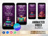 Arabian Nights Invitation, Arabian Birthday Invitation, Printable Arabian Nights Invitation, Printable Invite, Animated Video Invitation