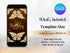 Golden Diamond Butterfly Video Invitation, Diamond Butterfly Birthday Invitation, Personalized Video Invitation, Customized Video Butterfly