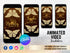 Golden Diamond Butterfly Video Invitation, Diamond Butterfly Birthday Invitation, Personalized Video Invitation, Customized Video Butterfly