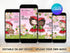 Editable Strawberry Berry 3rd Birthday Party Invitation Card Template, Digital Strawberry 3rd Birthday Invite, Electronic Party Mobile
