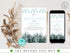 Winter Onederland Invitation, Onederland Invitation, Winter Birthday Invitation, Editable Birthday Invitation, Corjl Template