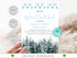 Winter Onederland Invitation, Onederland Invitation, Winter Birthday Invitation, Editable Birthday Invitation, Corjl Template