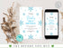 Snowflakes Birthday Invitation Girl or Boy Editable Template, Winter Wonderland Any Age Birthday Invitation, Winter Birthday Invitation
