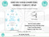 Snowflakes Birthday Invitation Girl or Boy Editable Template, Winter Wonderland Any Age Birthday Invitation, Winter Birthday Invitation