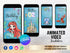 Ariel Little Mermaid Video Invitation with Song, Little Mermaid Birthday Party Animated Invite, Little Mermaid Digital Invitation with Music