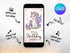 Unicorn Birthday Invitation, Unicorn Party Invite, Rainbow Unicorn Party, Editable Invitation, Video Invitation Template, Girl Birthday