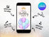Sweet Candy Birthday Invitation, Sweets Candy Video Invitation Template, Sweet Celebration Birthday Invitation, Candy Video Invitation