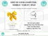 Yellow Bow Birthday Invitation, Coquette Invite, Coquette Bow Invitation, Digital Invitation Template, Bow Invite, Instant Download