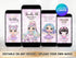 Pink Doll Party Video Invitation, Pink Doll Birthday Video Invitation, Pink Girl Birthday Party Video Invitation, Doll Party Invitation