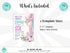 Unicorn Birthday Invitation, Rainbow Unicorn Party, Editable Unicorns Bday Invite, Magical Unicorn Invite, Printable Instant Download