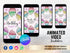 Editable Cupcake Birthday Party Digital Video Invite, Cupcake Decorating Party Invitation, Cupcake Party Animated Invitation, Sweet Desserts