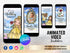 Beauty and the Beast, Beauty and the Beast Invitation, Video Invitation, Princess Invitation, Princess Birthday Video Invitation, Canva