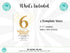 Gold Six Birthday Invitation, Gold Glitter Birthday Party Invitation, Golden Birthday 6th Invitation, Gold Party Invite, Instant Download