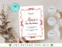 Adult Birthday Invitation, Editable Birthday Invitations, Adult Birthday Party Invites, Any Age Editable Template, Birthday Invite for Women