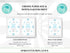 Snowflakes Birthday Invitation Girl or Boy Editable Template, Winter Wonderland Any Age Birthday Invitation, Winter Birthday Invitation