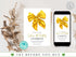 Yellow Bow Birthday Invitation, Coquette Invite, Coquette Bow Invitation, Digital Invitation Template, Bow Invite, Instant Download