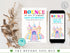 Editable Bounce House Birthday Invitation, Kids Park Birthday Party Invite, Jump Invitation, Outdoor Playground Template, Bouncing Castle