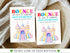 Editable Bounce House Birthday Invitation, Kids Park Birthday Party Invite, Jump Invitation, Outdoor Playground Template, Bouncing Castle