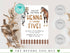 Editable Horse Birthday Invitation, Horse Birthday Party Invite, Horse Birthday Invitation Template, Saddle Up, Horse Birthday Party