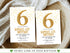 Gold Six Birthday Invitation, Gold Glitter Birthday Party Invitation, Golden Birthday 6th Invitation, Gold Party Invite, Instant Download