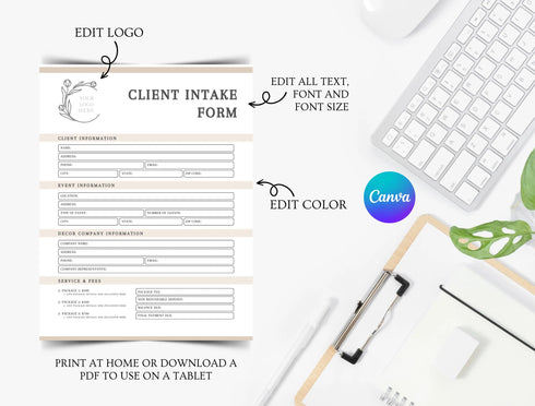 Event Planning Contract Template | Editable Planner Agreement PDF | Printable Event Legal Document | Event Coordinator Contract