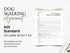 Dog Walking Contract Template | Editable Dog Walker Agreement PDF | Pet Care Service Legal Document | Printable Dog Walking Contract
