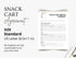 Snack Cart Service Contract Template | Editable Food Vendor Agreement PDF | Event Catering Legal Document | Printable Service Form