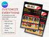 Big Sale Flyer, Editable Canva Template, Mega Discount Promotion Poster, Business Marketing Social Media Print, Digital Download