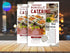 Borcelle Catering Flyer, Editable Canva Template, Food Service Promotion Poster, Restaurant Catering Business, Digital Download