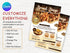 Bread Binge Discount Offer Flyer, Editable Canva Template, Bakery Promotion Poster Bread Sale, Digital Download, Bakery Flyer