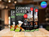 Cooking Class Food Flyer, DIY Canva Cooking Class Flyer Template, Editable Canva Social Media Flyer Template for Cooking Class