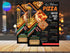 Delicious Pizza Food Flyer Template, Delicious Pizza Flyer, DIY Canva Pizza Flyer, Editable Canva US Letter Size Template for Pizza Flyer