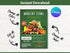 Grocery Store Flyer, DIY Canva Grocery Store Flyer Template, Editable US Letter Size Flyer for Grocery Store, Grocery Flyer, Food Flyer
